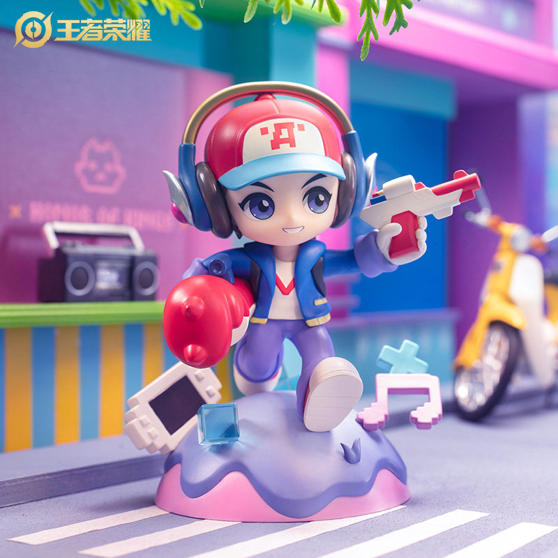 王者荣耀官方正版电玩小子鲁班七号手办周边玩偶