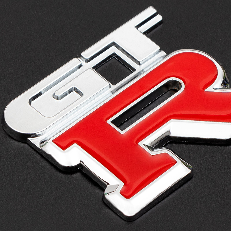 gtr车贴适用nismo改装3d个性金属车标尾标贴汽车装饰贴