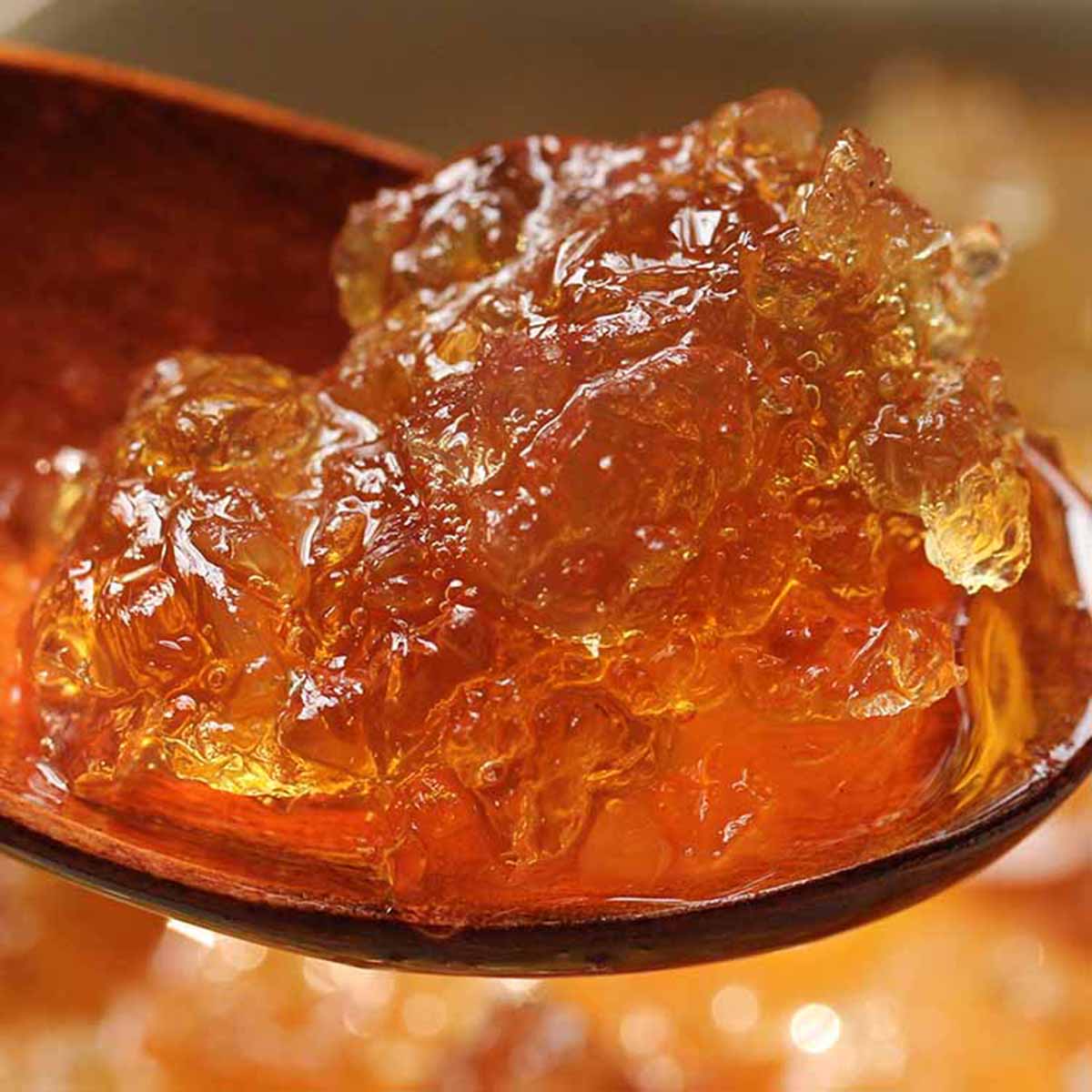 大山福利天然食用桃胶杂质桃花200g银耳皂角米桃胶