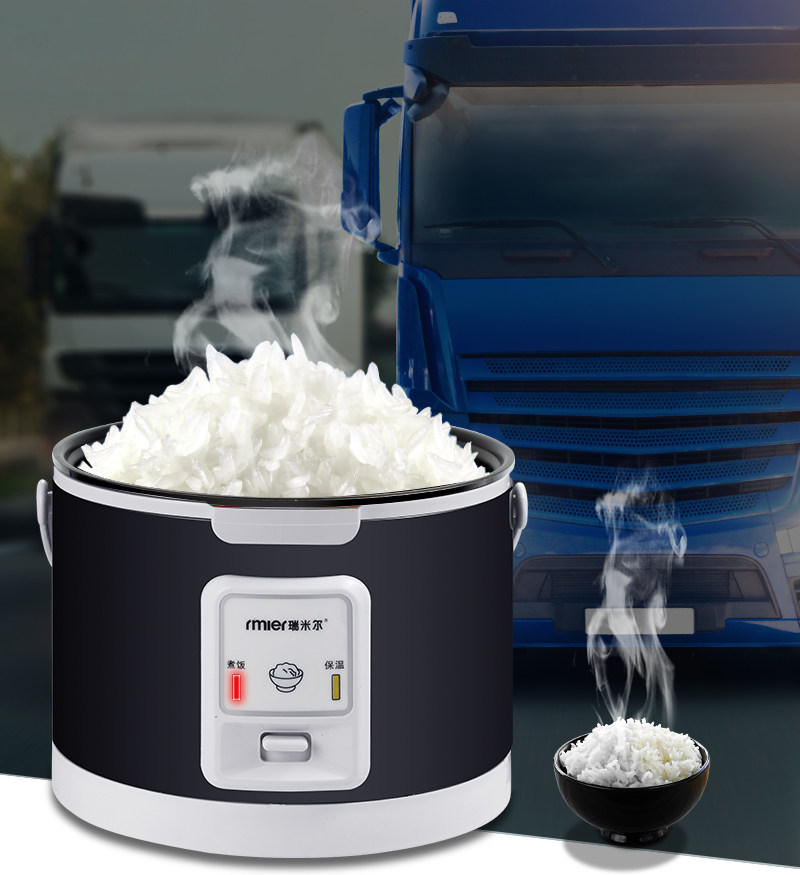 车载电饭煲12v小车16l车用电饭锅3l容量23人电饭煲