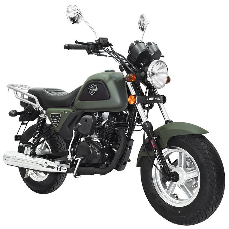银钢mini摩托车整车可上牌燃油复古迷你摩托150小型成人yg15022e