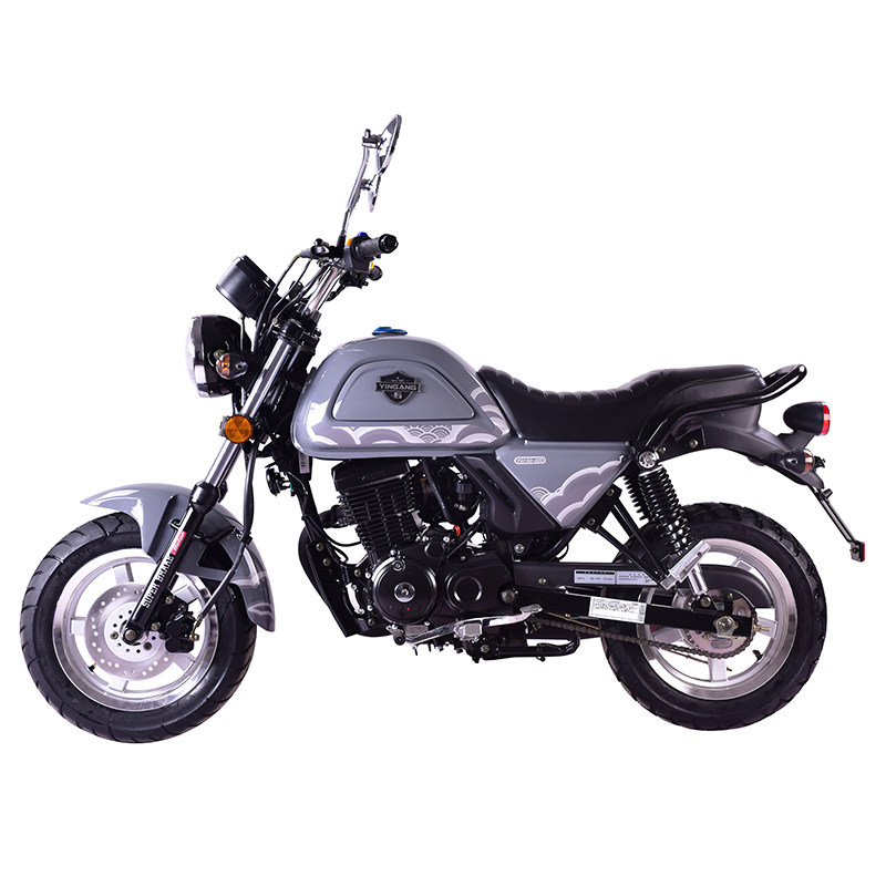 银钢mini摩托车整车可上牌150复古迷你摩托车小型车yg15022d