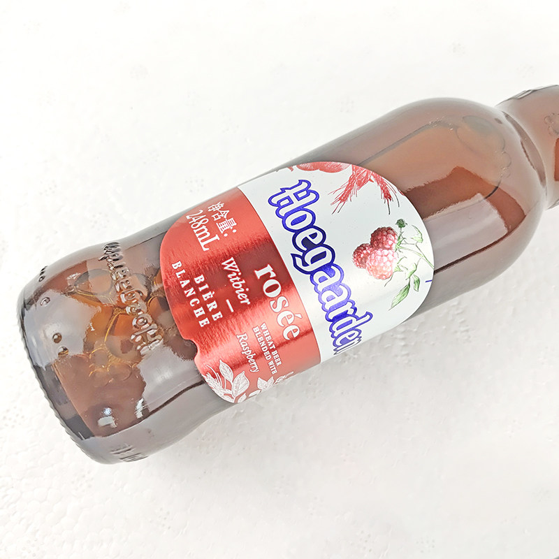 福佳玫瑰玫瑰红红啤酒比利时风味果味白玫瑰248ml瓶装啤酒
