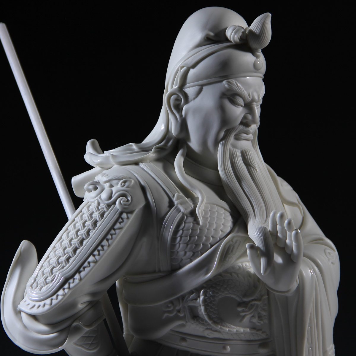 微美德化关公家用供奉武财神关羽佛像摆件陶瓷摆件