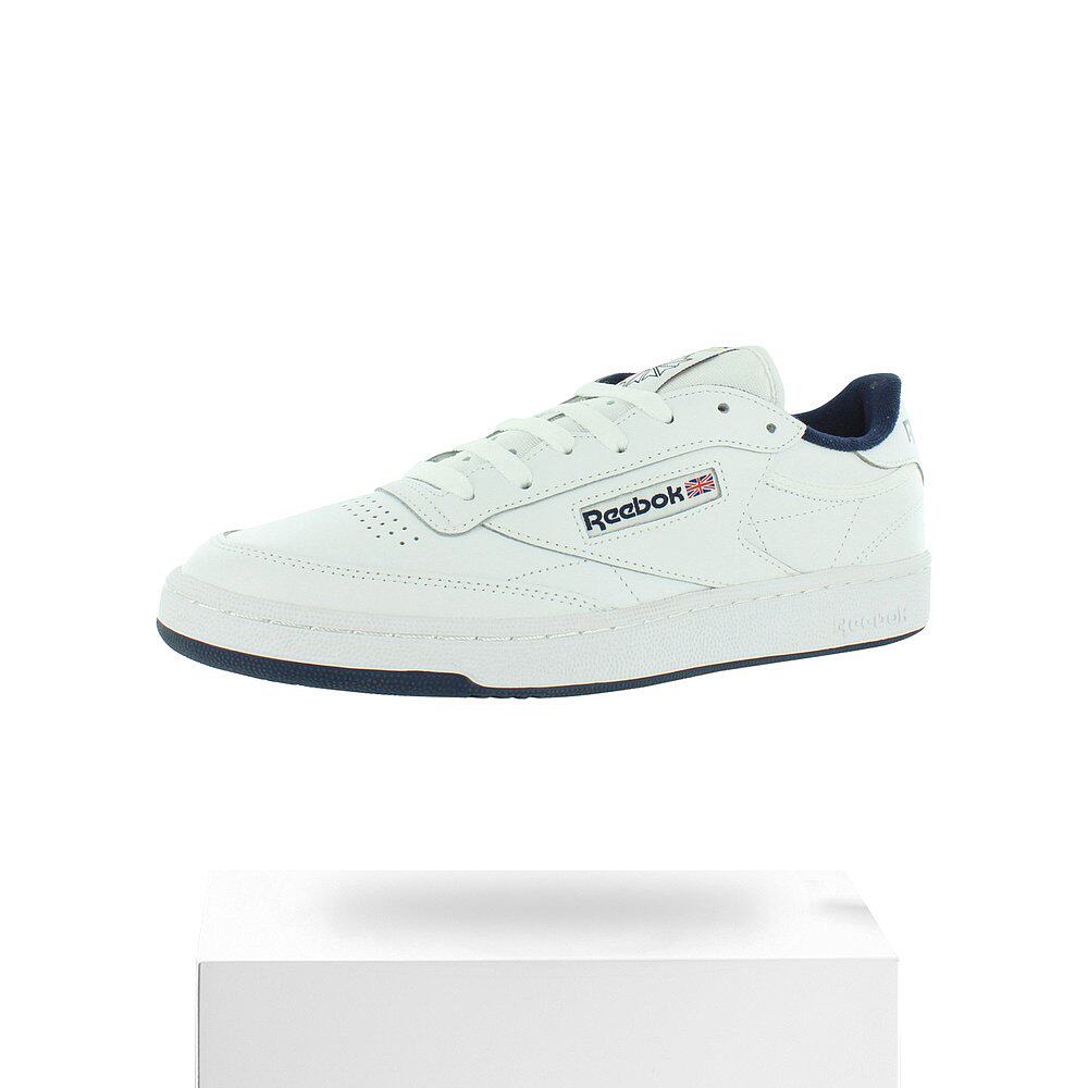 美国直邮reebok锐步clubc85白色皮质休闲鞋运动鞋跑步鞋