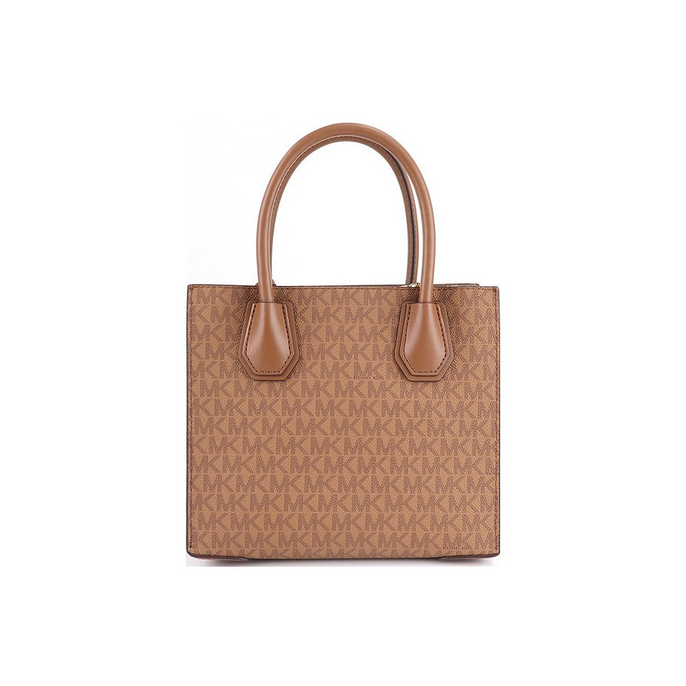 美国直邮michaelkors迈克高仕女士棕色logo手提女士包袋