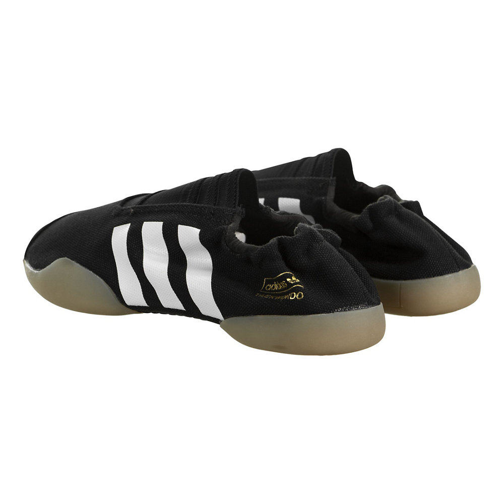 美国直邮adidas阿迪达斯女士taekwondow黑色三条条纹休闲鞋运动休闲鞋