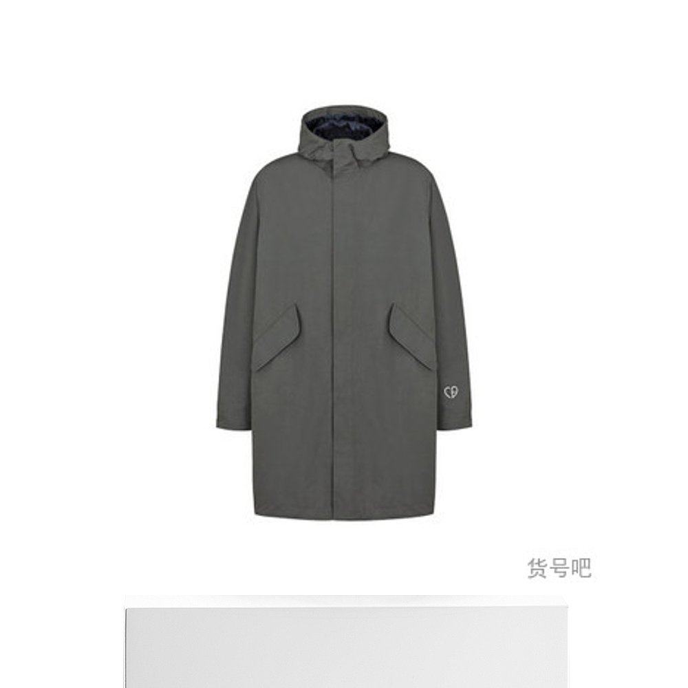 香港直发diorhomme男士混纺罗缎科技面料风衣风衣