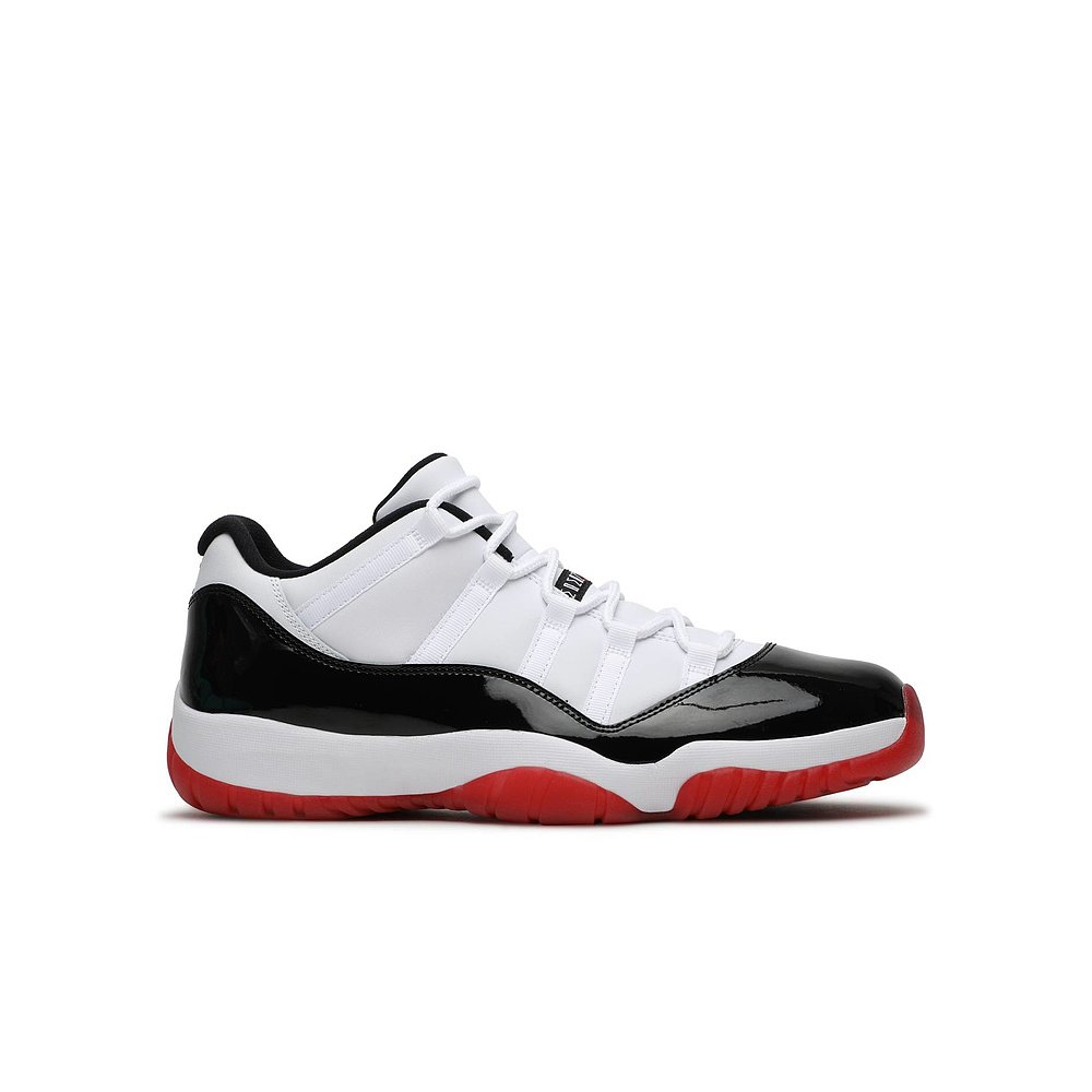美国直邮airjordan乔丹aj11low康扣黑白红低帮篮球鞋篮球鞋