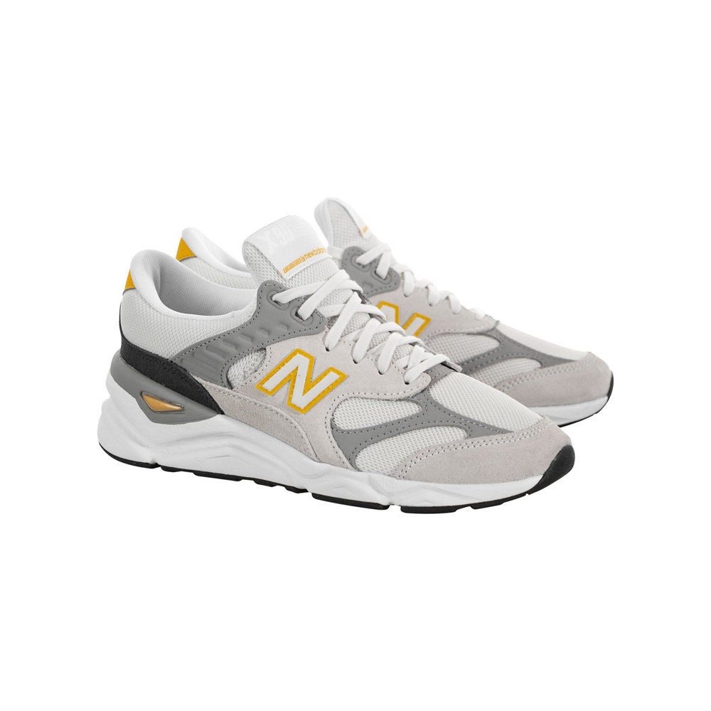 美国直邮newbalance新百伦x90系列女子浅灰灰色运动休闲鞋