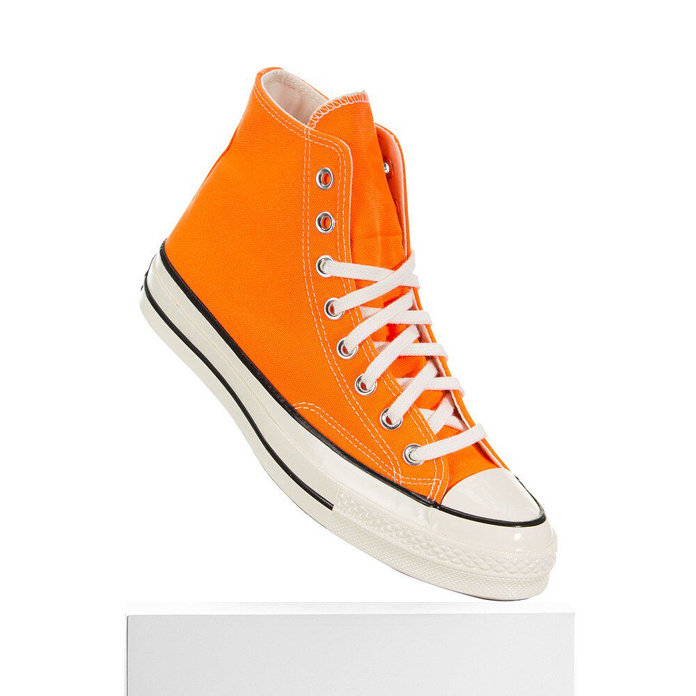 美国直邮converse匡威chucktaylor情侣橙色高帮运动休闲鞋