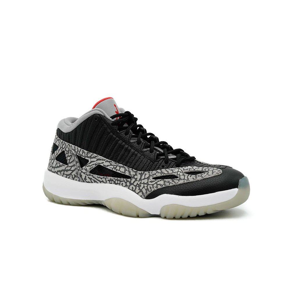 美国直邮airjordan乔丹lowieaj11黑白灰男爆篮球鞋