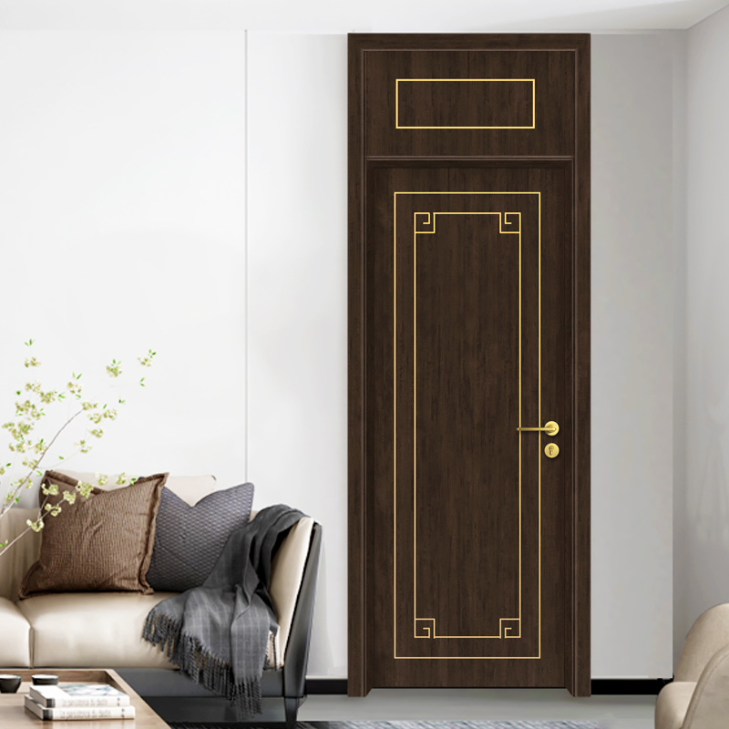 门卧室木门实木无漆门生态隔音门家用新中式 房门 漫享木作房间套装