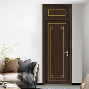 漫享木作房间套装 房门 门卧室木门实木无漆门生态隔音门家用新中式