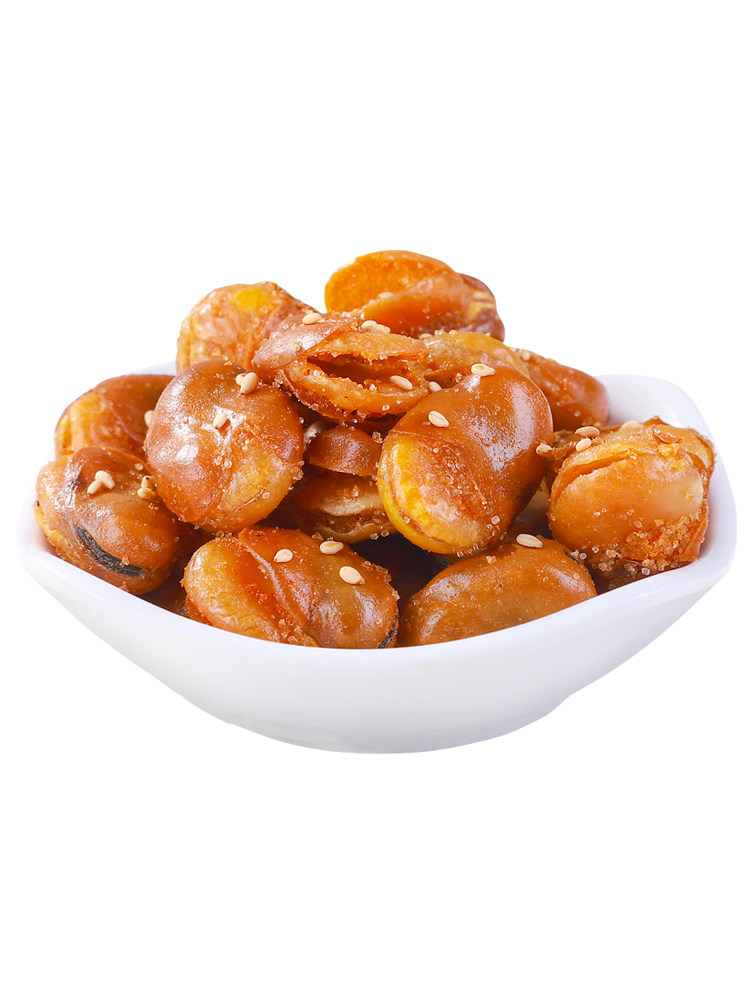 【秋浙】兰花豆香辣牛肉味蚕豆5斤装馋豆零食炒货休闲小吃小包装