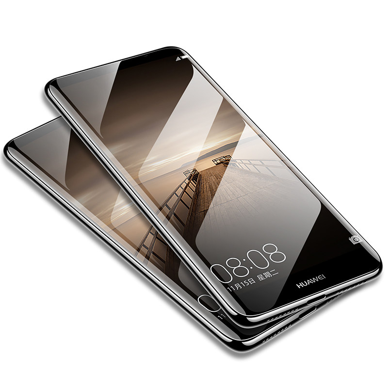 防窥华为mt9mata魅特磨砂无白偷窃meat原厂手机贴膜