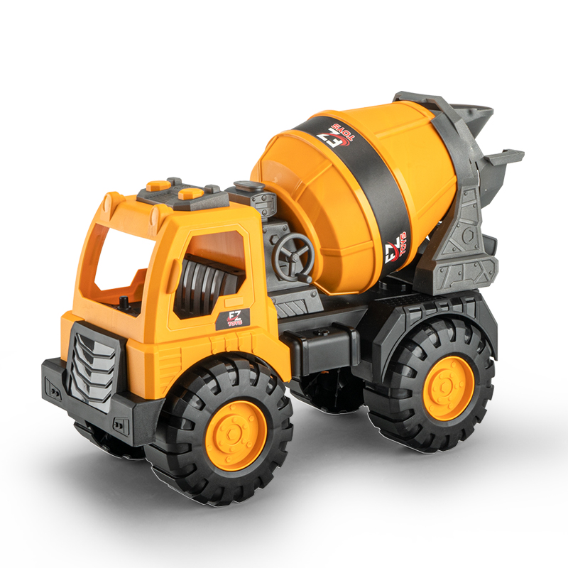 超大号儿童工程车套装搅拌车