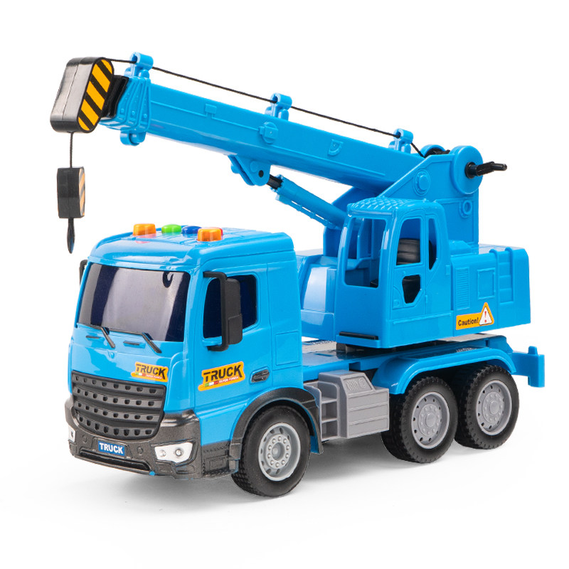 儿童大号吊车玩具起重机工程车男孩模型34岁宝宝惯性