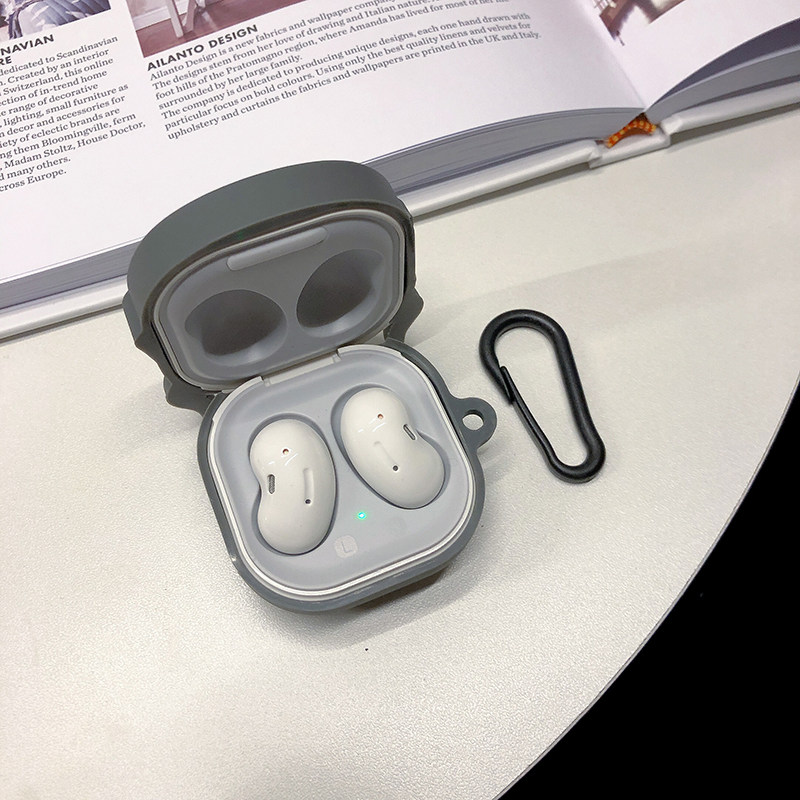 budslive三星耳机个性防丢全包适用软壳牛年手机保护套