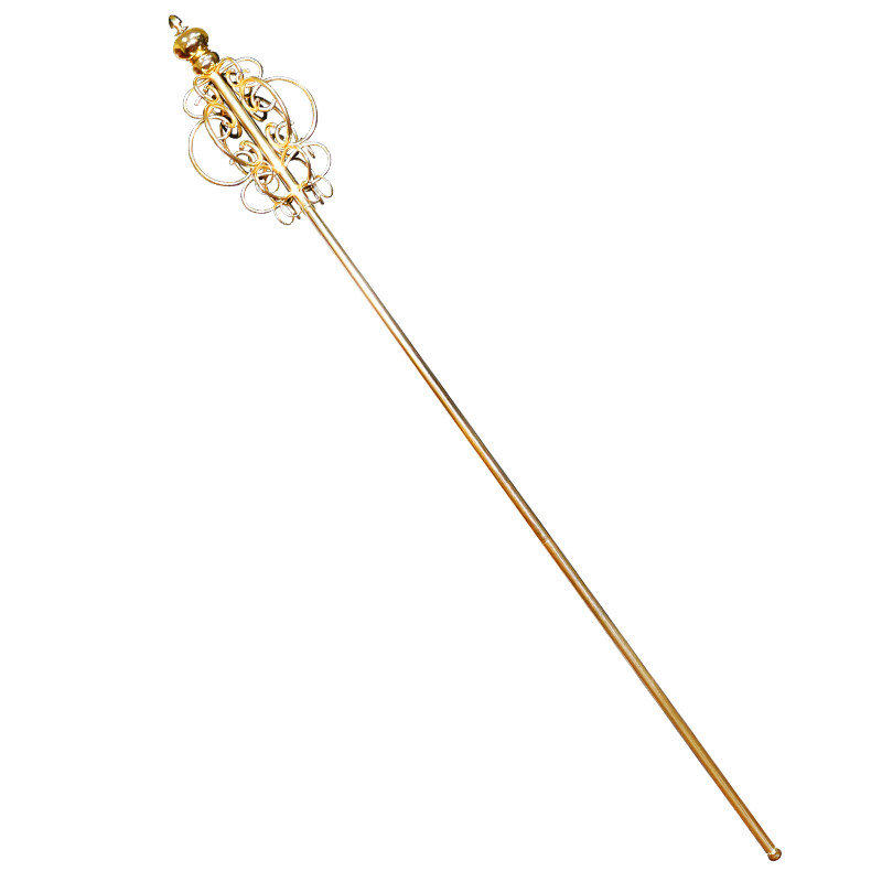 禅杖地藏法器法杖王菩萨菩萨新款不锈钢锡杖唐僧摆件