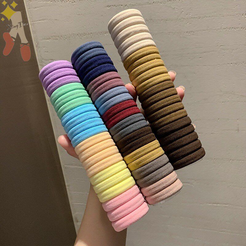 简约海底捞发圈耐用皮筋发量头绳绑带发圈头饰烹饪工具套装