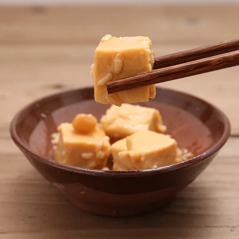 腐乳粥即早餐饭菜下饭农家自制圣米特产潮汕豆腐乳