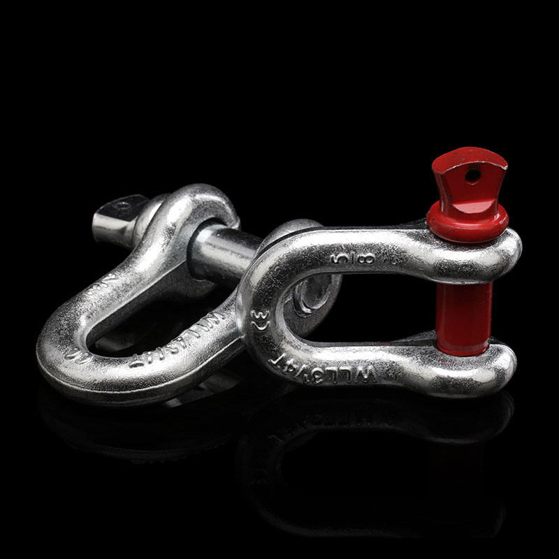 镀锌锁扣1t2吊装弓型直型链条卡扣弓形索具其他起重工具