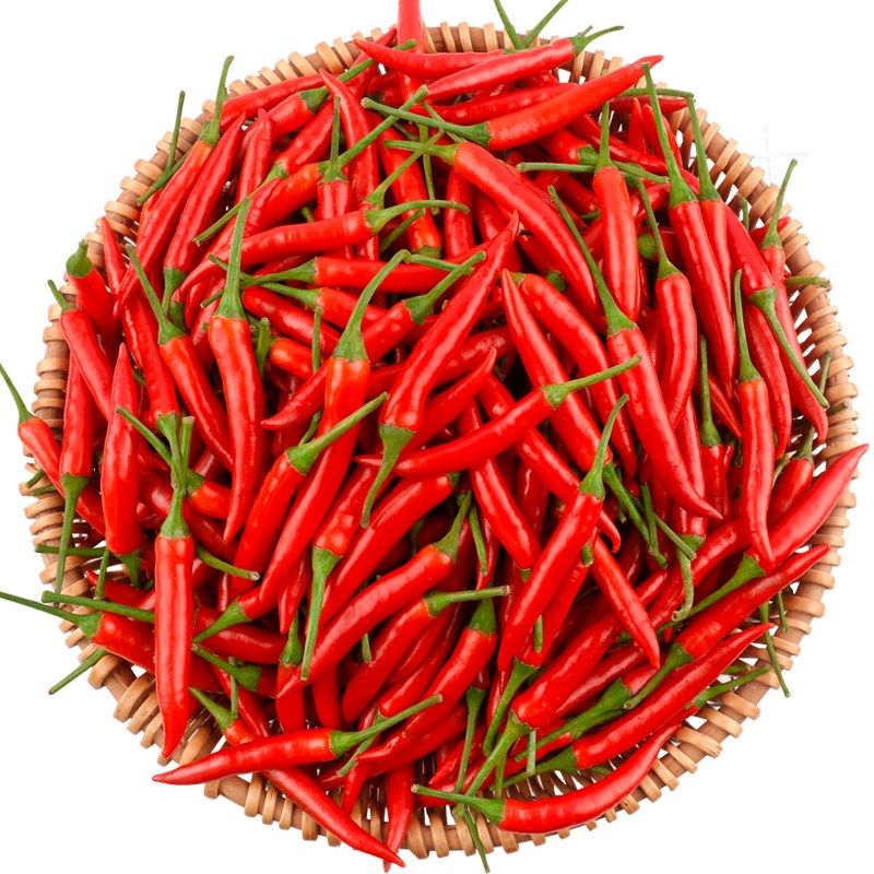 小米米辣椒新鲜5斤朝天红辣椒指天椒特辣包邮尖辣椒