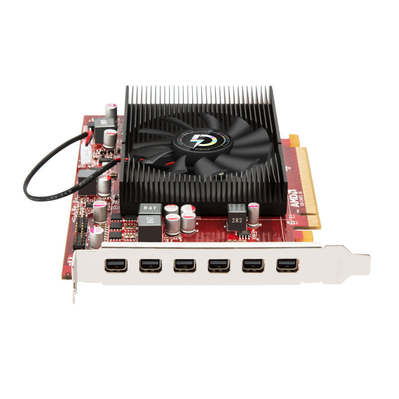 显卡磐镭多屏r72g4gminidp接口炒股监控显卡