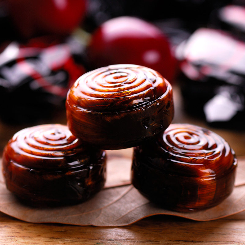 8袋包邮日本进口零食糖果kasugai春日井冲绳黑糖硬糖142g