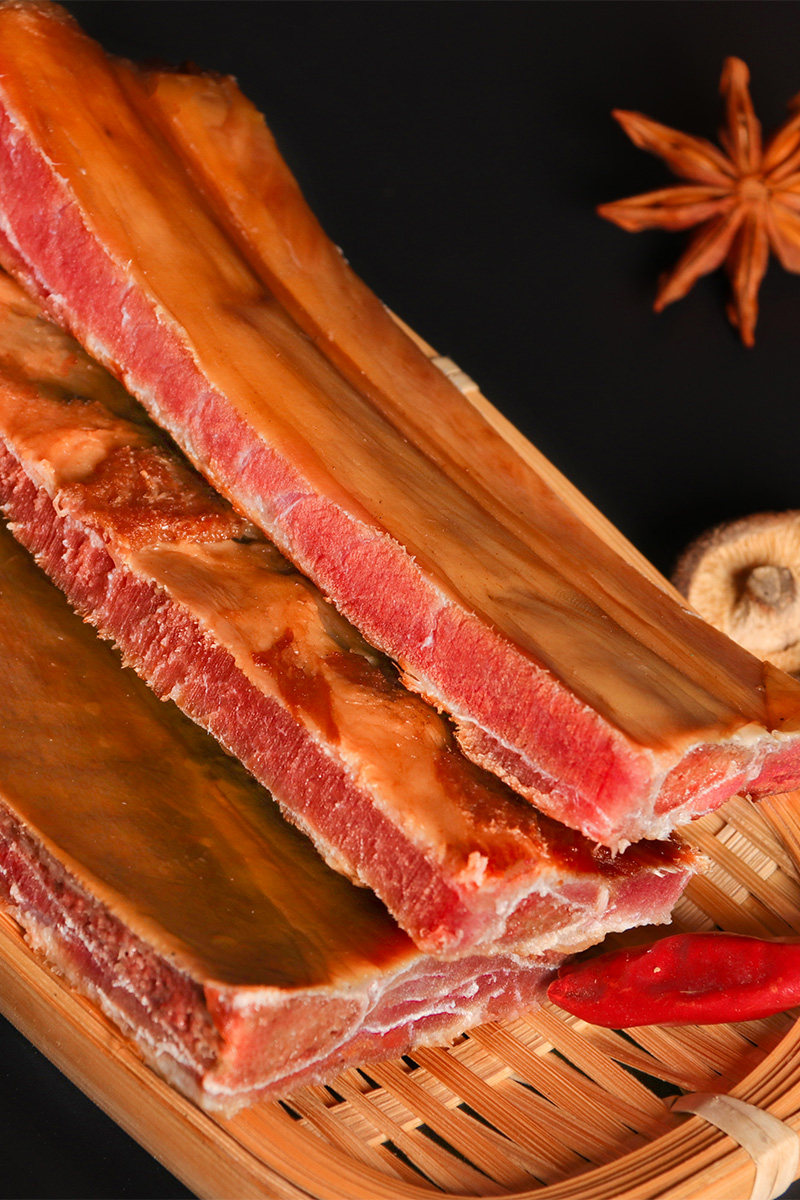 排骨正宗四川熏肉腊肉自制烟熏咸肉重庆辣排腊