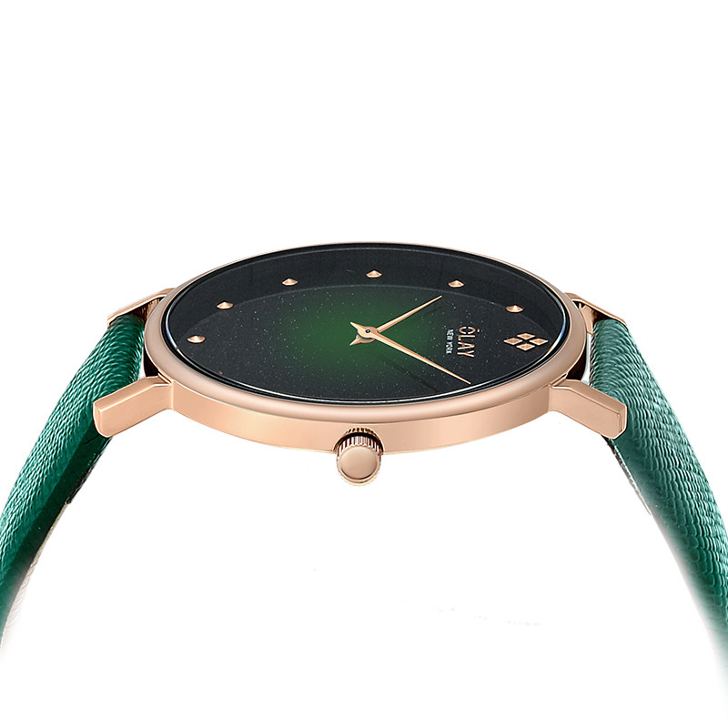 olay手表女款正品女石英腕表32mm星空表盘ins风轻奢时尚女表