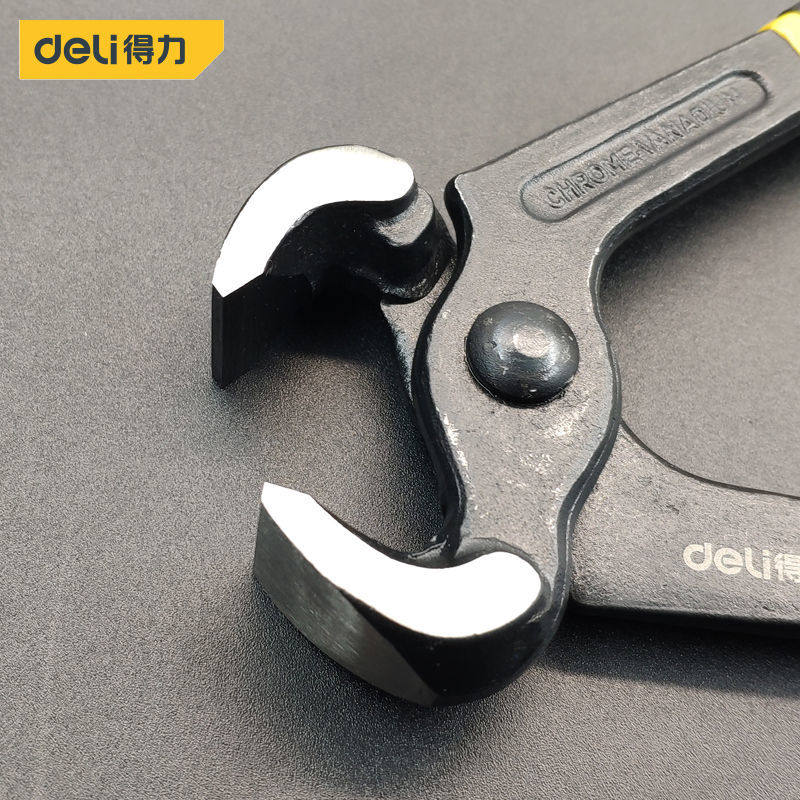 钉钳钳子得力胡桃虎头钳钉子扎线修鞋工具胡桃钳