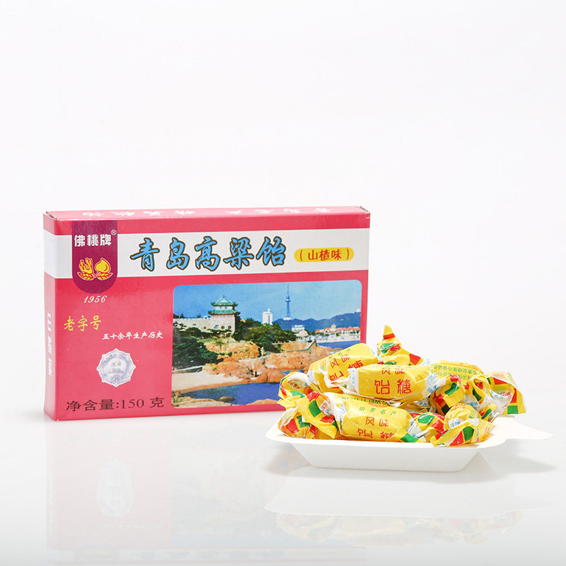 山东青岛特产佛桃150g盒装精制传统风味拉丝传统糖果