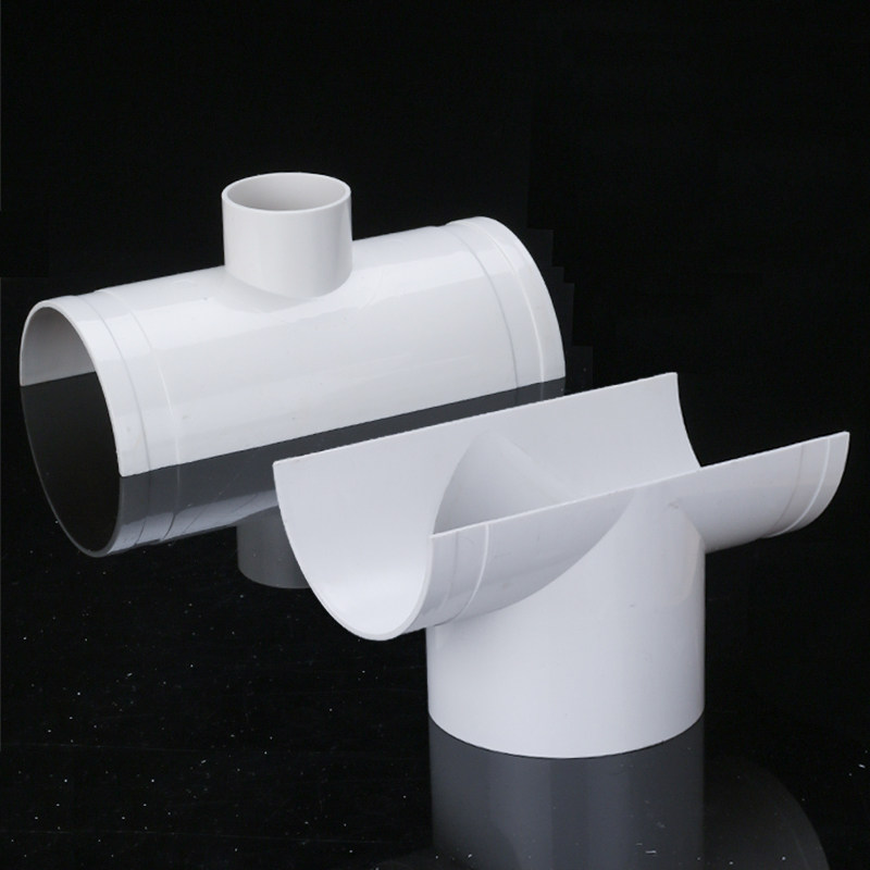 顶建pvc开口三通补漏快速抢修排水配件接头upvc管