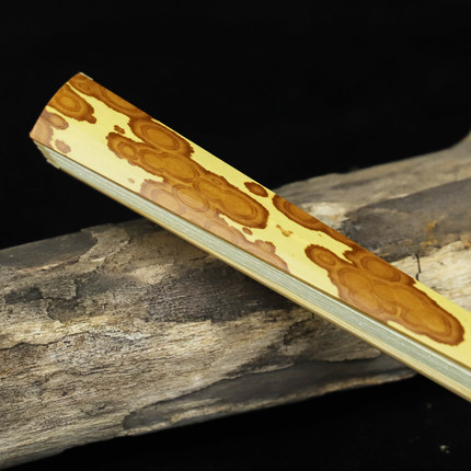 施贵妃7 /8寸梅妃湘妃竹扇骨折扇