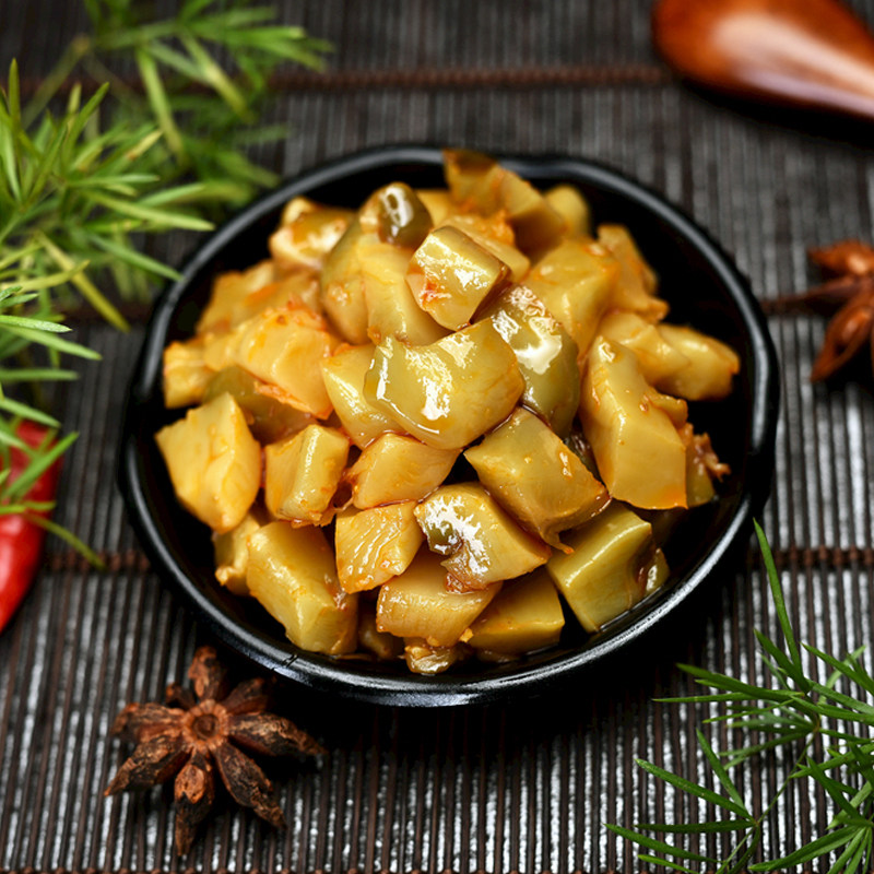 整箱成林开胃香辣下饭菜学生榨菜块麻油菜芯老味道榨菜鲜香嫩脆