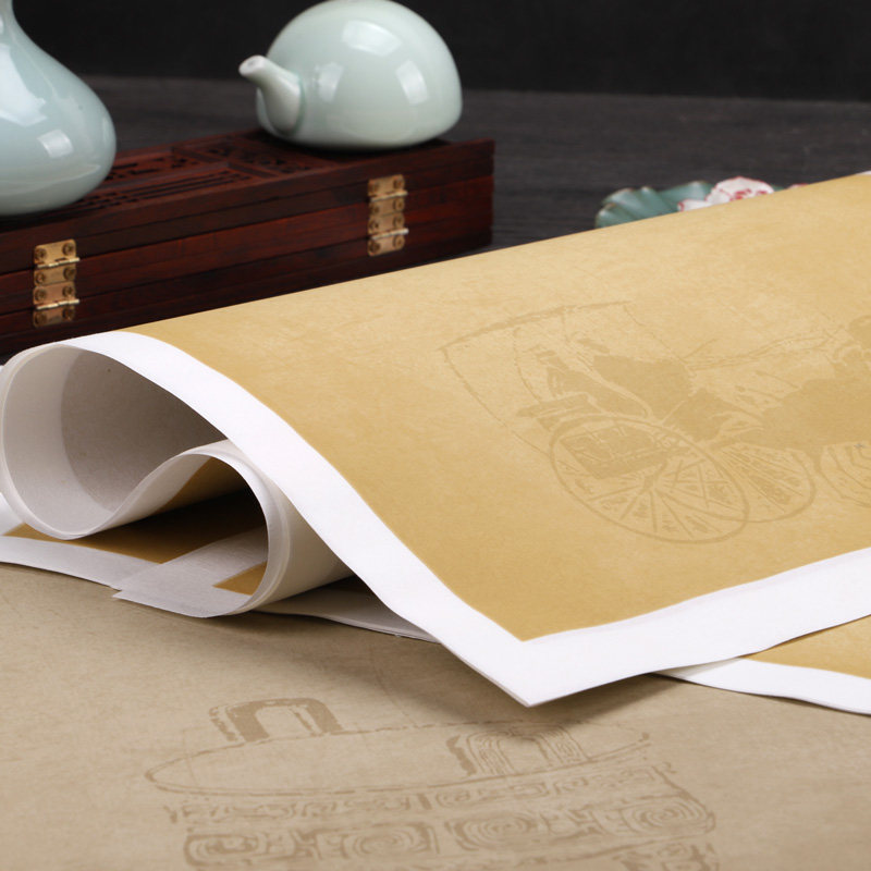 徽雨古鼎心经手札小楷用纸专用书法手工加厚宣纸