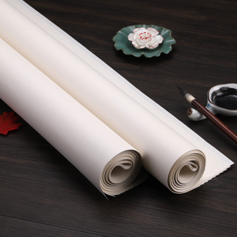 丈生宣纸半生半熟书法国画写意山水花鸟仿古国展创作品专用纸安徽宣纸