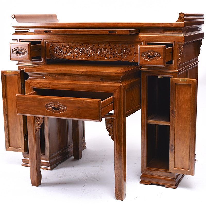 中式供桌佛台家用实木供佛农村中堂供台神台供桌