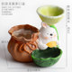 Cute cartoon rabbit mascot bedroom home furnishings key sundries succulent flower pot gardening ornaments Cute cartoon rabbit mascot bedroom home furnishings key sundries succulent flower pot gardening ornaments