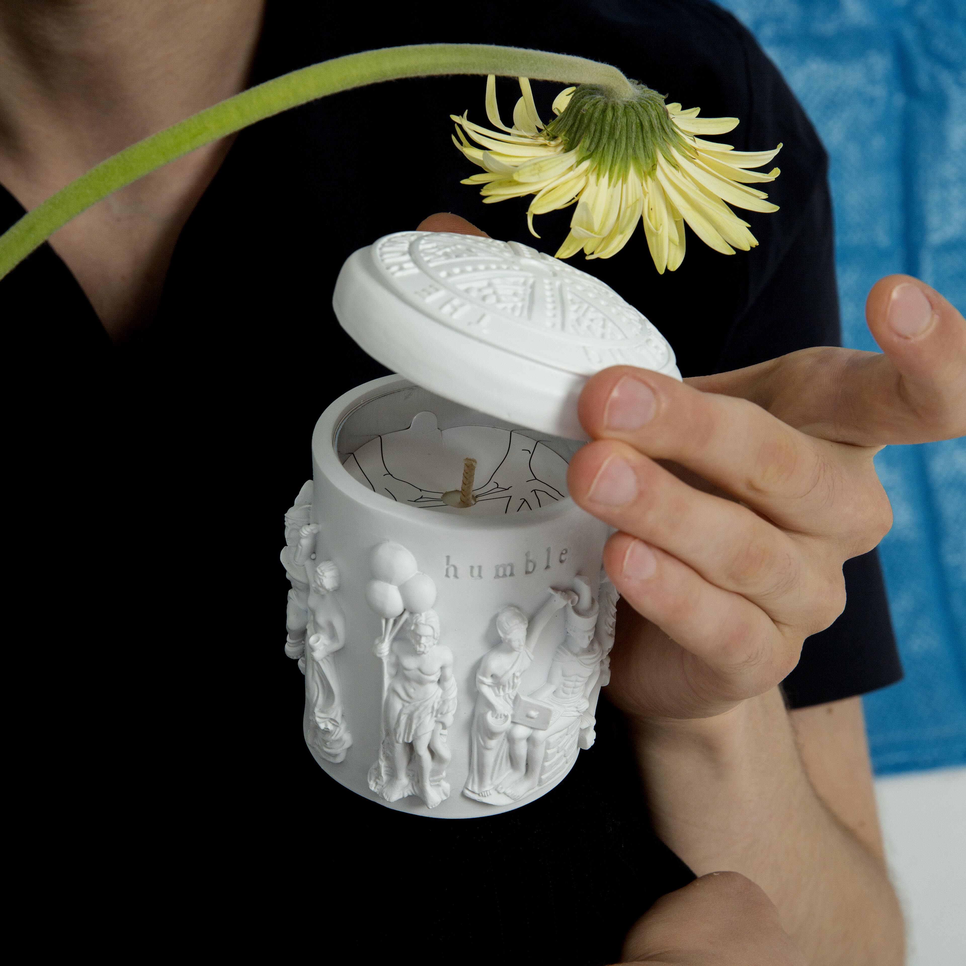 humble帕特神庙趣味雕塑香薰海洋调香氛手工雕刻香薰蜡烛