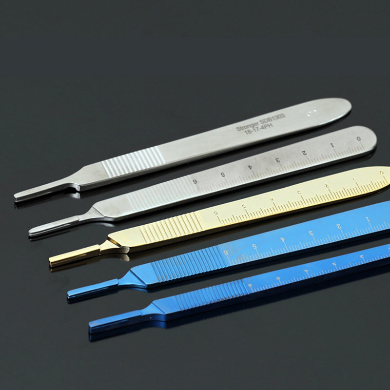 手术手术器器械不锈钢刀柄钛合金切割规格医用刀片医用用具