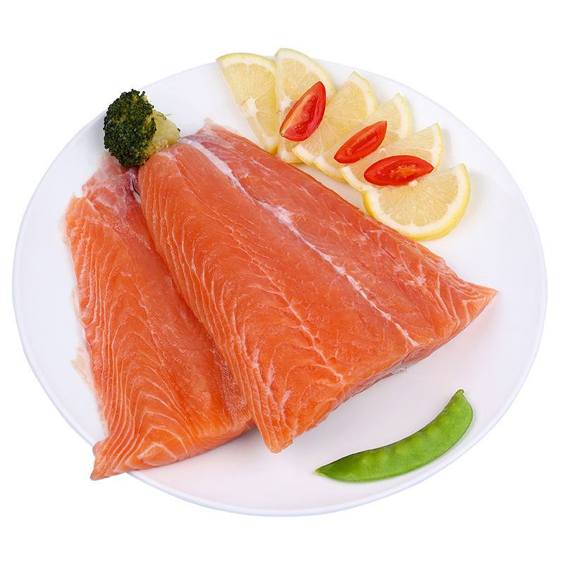 进口挪威新鲜三文鱼尾段肉冰鲜三文鱼尾巴尾部肉三文鱼尾健身食材
