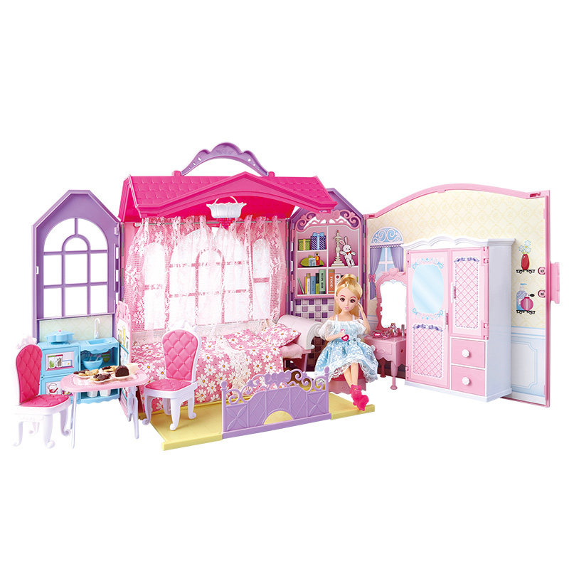 欧妮芭比梦想豪宅别墅三层娃娃玩具套装礼盒女孩娃娃