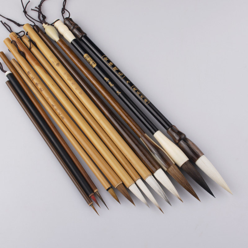 国画友乐水彩画画全套画笔白云小大学生白描毛笔