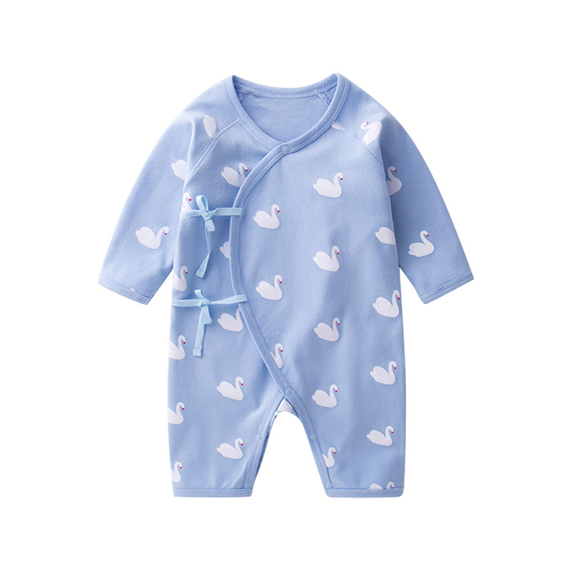 初生和尚服婴儿连体衣纯棉无骨宝宝哈衣夏装新生婴儿儿衣服春秋女