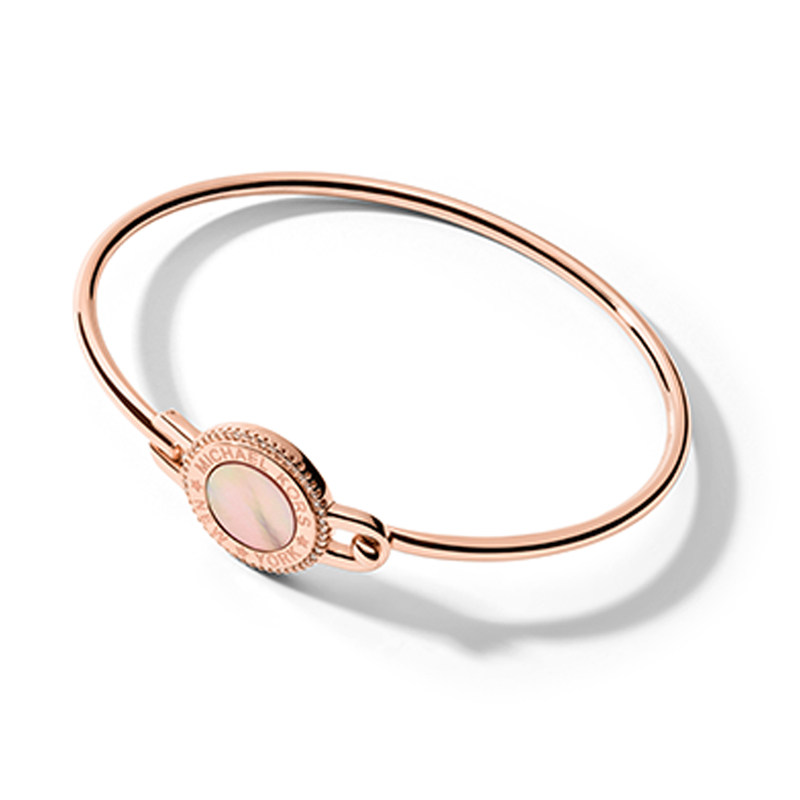 michaelkors轻奢手镯玫瑰金色时尚潮流新款mkc1402a6791手镯