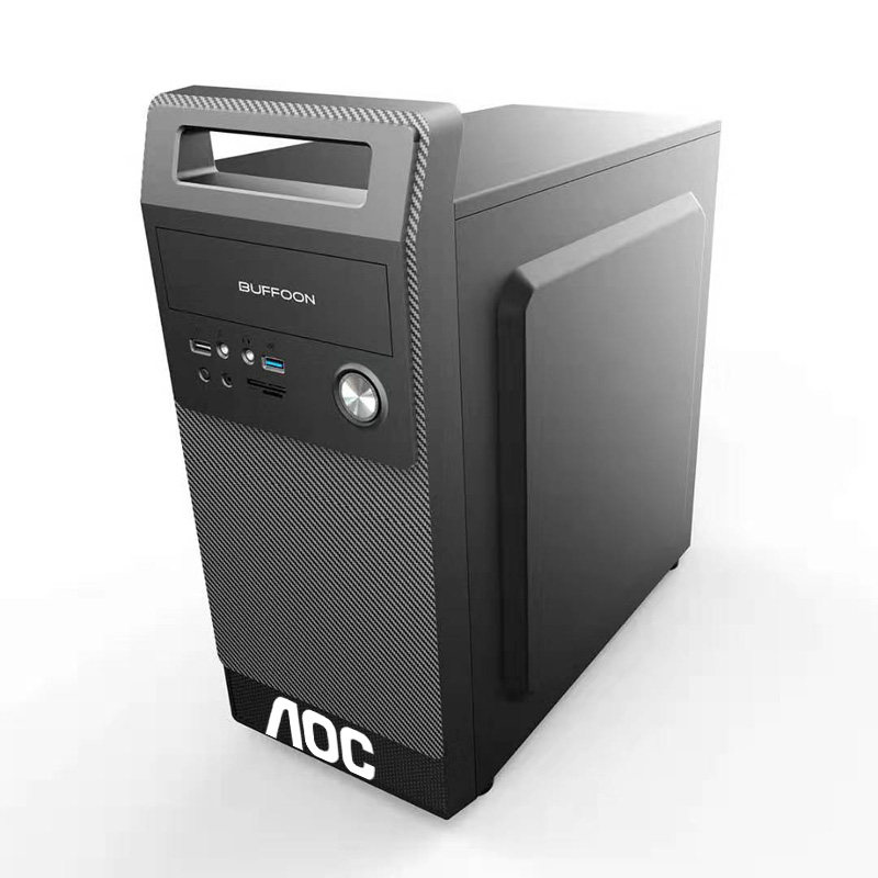 aoc i7酷睿i5办公台式电脑主机雕刻机房产中介台式电脑全套组装机吃鸡