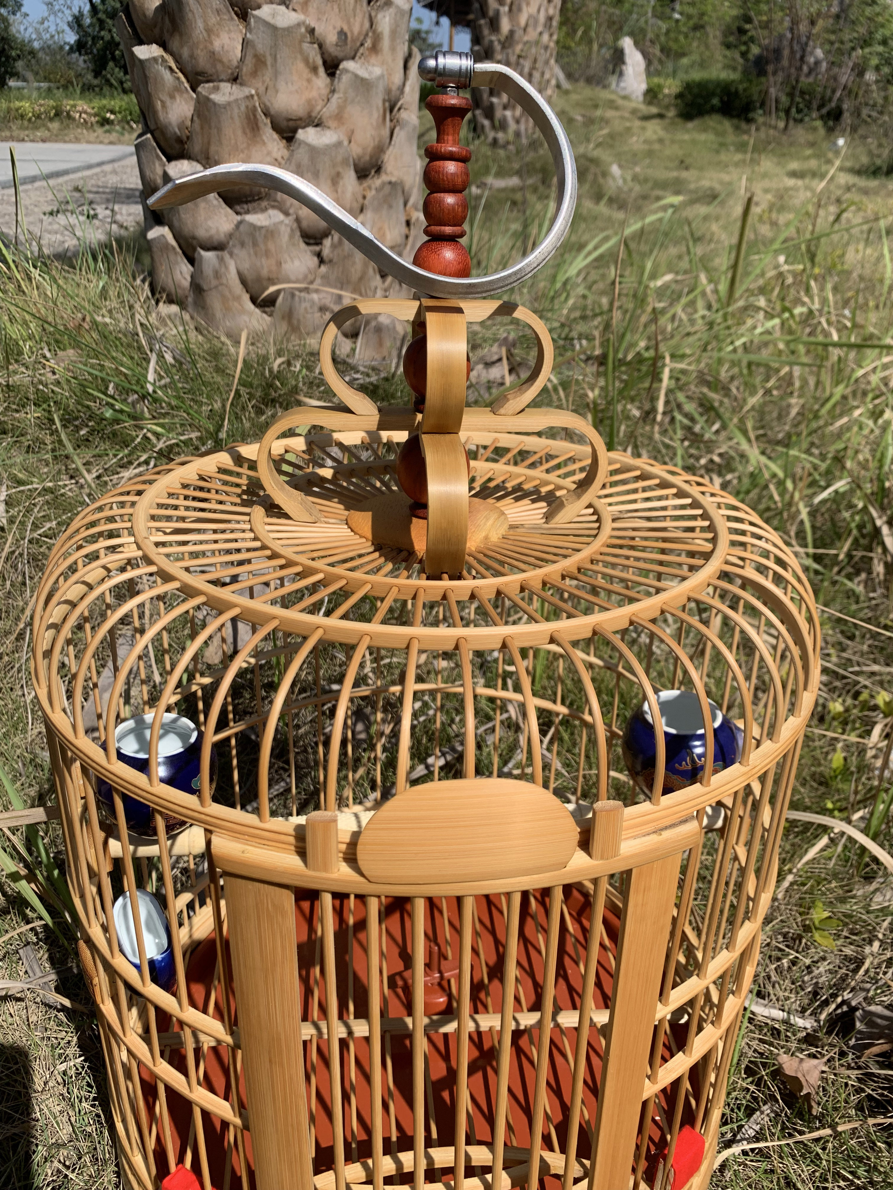 凯里笼子画眉鸟笼川笼 成都笼 竹制精品纯手工笼三皮笼